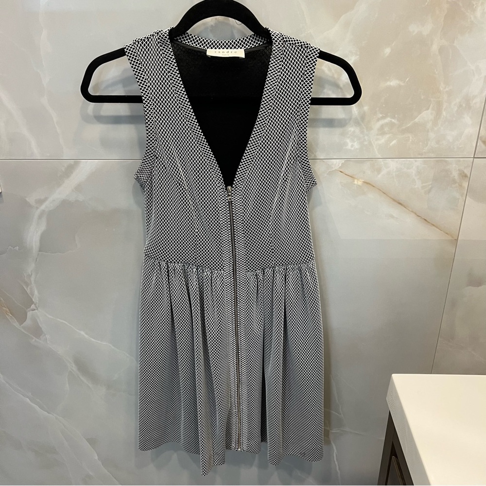 Sandro checked dress
